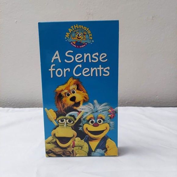 MATHmatazz : A Sense for Cents Grade 1 - Video 4 VHS 1998 Kids Education Math - Picture 1 of 7